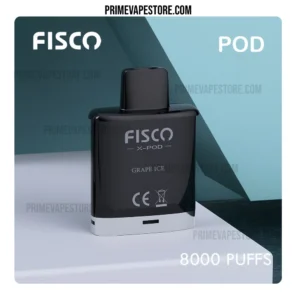 fisco xpod 8000 puffs grape ice pod only.webp
