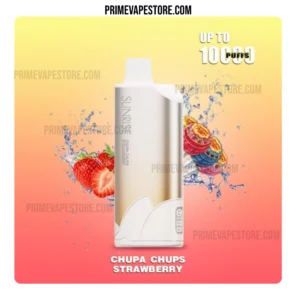 groo sunrise 10000 puffs chupa chups strawberry.webp
