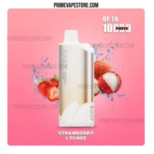 groo sunrise 10000 puffs strawberry lychee.webp