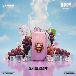 kuz lux 9000 puffs sakura grape.webp