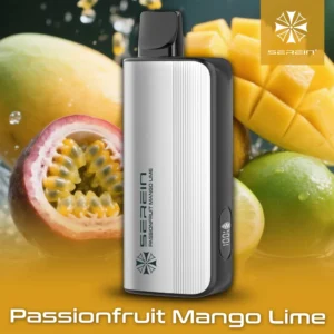 serein mech 12000 puffs passionfruit mango lime.webp