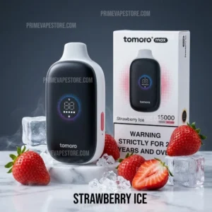 tomoro 15000 puffs strawberry ice.webp
