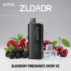 zloadr v9000 puffs blackberry pomegranate cherry ice.webp