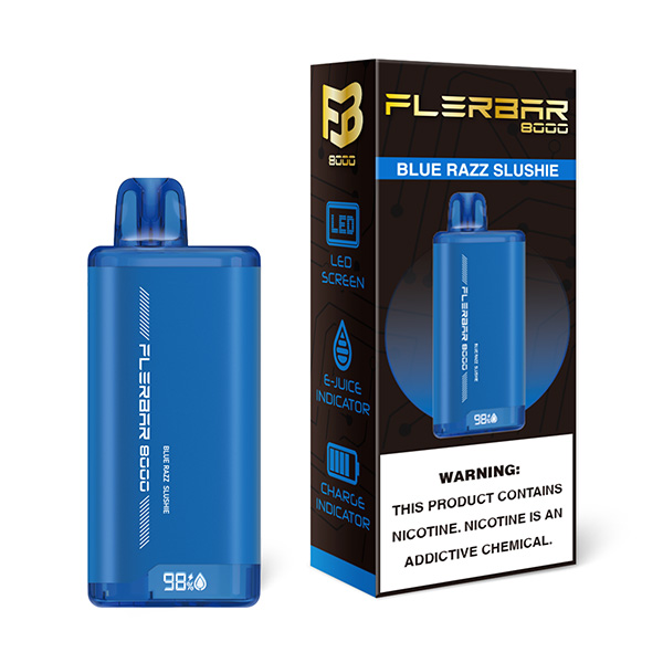 flerbar 8000 disposable blue razz slushie.jpg flerbar 8000 disposable blue razz slushie.jpg