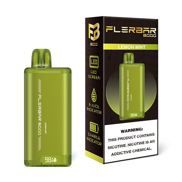 flerbar 8000 disposable lemon mint.jpg flerbar 8000 disposable lemon mint.jpg