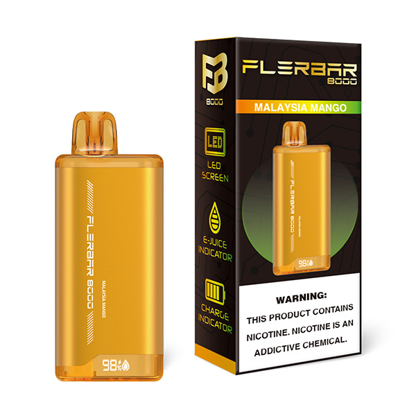 flerbar 8000 disposable malaysia mango.jpg flerbar 8000 disposable malaysia mango.jpg