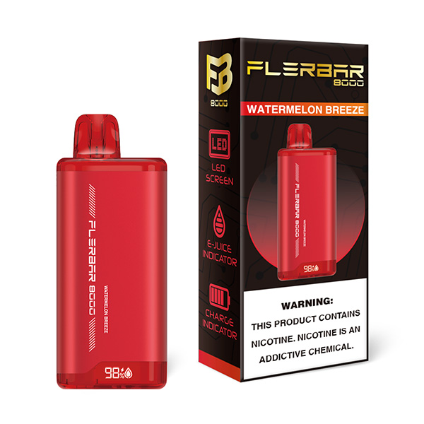flerbar 8000 disposable watermelon breeze.jpg flerbar 8000 disposable watermelon breeze.jpg