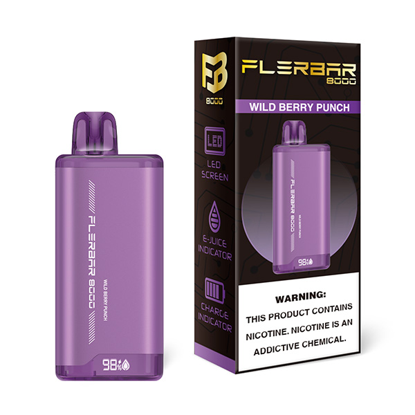 flerbar 8000 disposable wild berry punch.jpg flerbar 8000 disposable wild berry punch.jpg