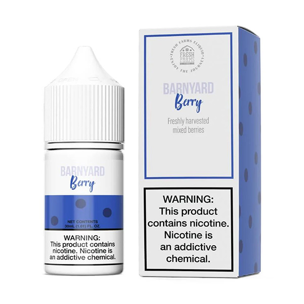 fresh farms 30ml salt e liquid barnyard berry.jpg fresh farms 30ml salt e liquid barnyard berry.jpg