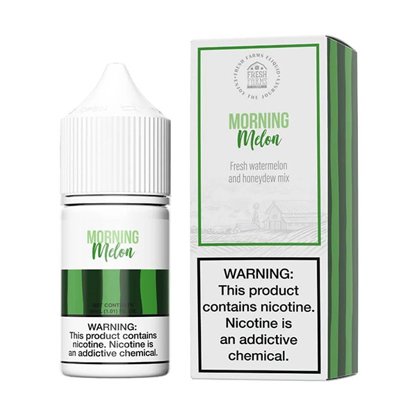 fresh farms 30ml salt e liquid morning melon.jpg fresh farms 30ml salt e liquid morning melon.jpg
