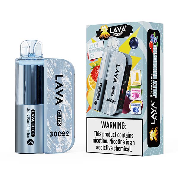 lava click kit 30k puff disposable jolly rancher ice.jpg lava click kit 30k puff disposable jolly rancher ice.jpg