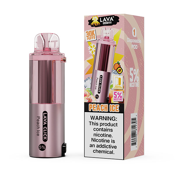 lava click pod 30k puff disposable peach ice.jpg lava click pod 30k puff disposable peach ice.jpg