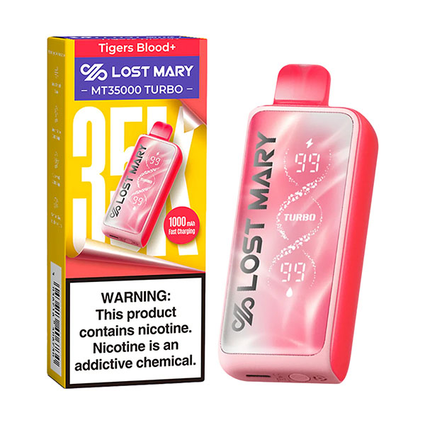 lost mary mt35000 disposable tigers blood.jpg lost mary mt35000 disposable tigers blood.jpg