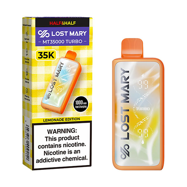 lost mary mt35000 turbo disposable halfhalf.jpg lost mary mt35000 turbo disposable halfhalf.jpg