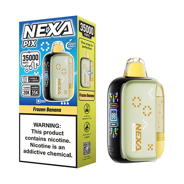 nexa pix 35k puffs disposable frozen banana.jpg nexa pix 35k puffs disposable frozen banana.jpg