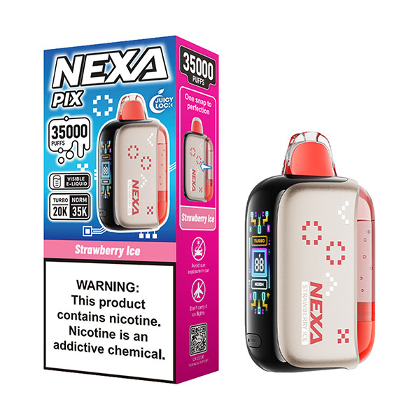 nexa pix 35k puffs disposable strawberry ice.jpg nexa pix 35k puffs disposable strawberry ice.jpg