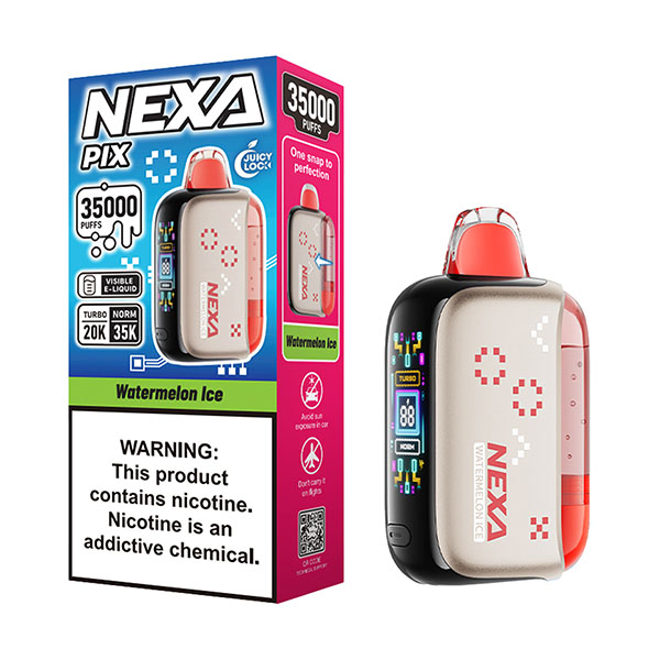 nexa pix 35k puffs disposable watermelon ice.jpg nexa pix 35k puffs disposable watermelon ice.jpg