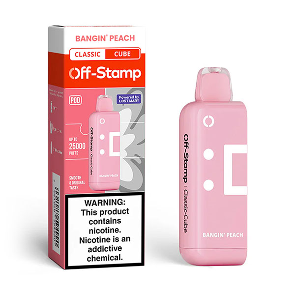 off stamp classic cube pod 25k puff bangin peach.jpg off stamp classic cube pod 25k puff bangin peach.jpg
