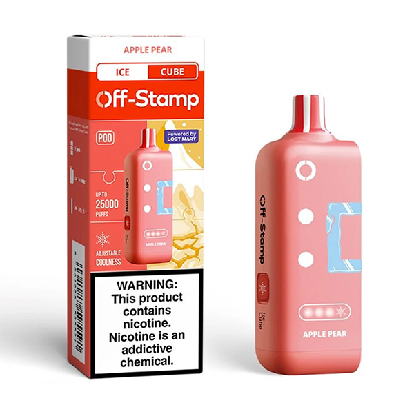 off stamp ice cube pod 25k puff apple pear.jpg off stamp ice cube pod 25k puff apple pear.jpg