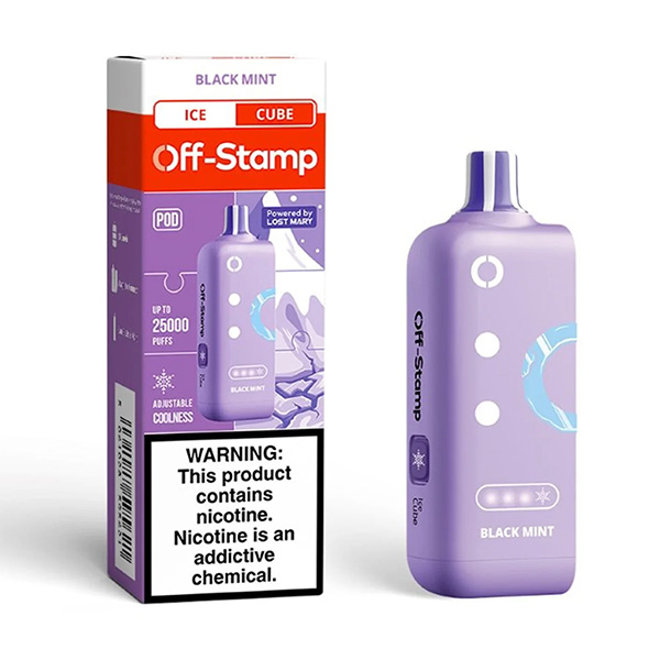 off stamp ice cube pod 25k puff black mint.jpg off stamp ice cube pod 25k puff black mint.jpg