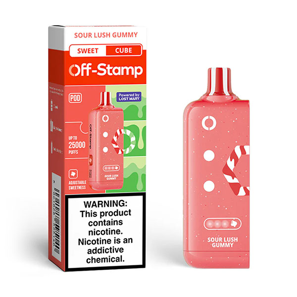 off stamp sweet cube pod 25k puff sour lush gummy.jpg off stamp sweet cube pod 25k puff sour lush gummy.jpg