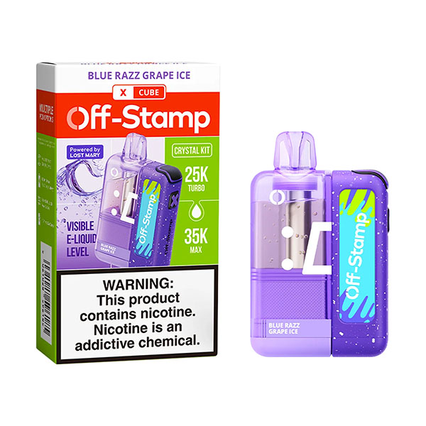 off stamp x cube crystal kit 35k puff blue razz grape ice.jpg off stamp x cube crystal kit 35k puff blue razz grape ice.jpg