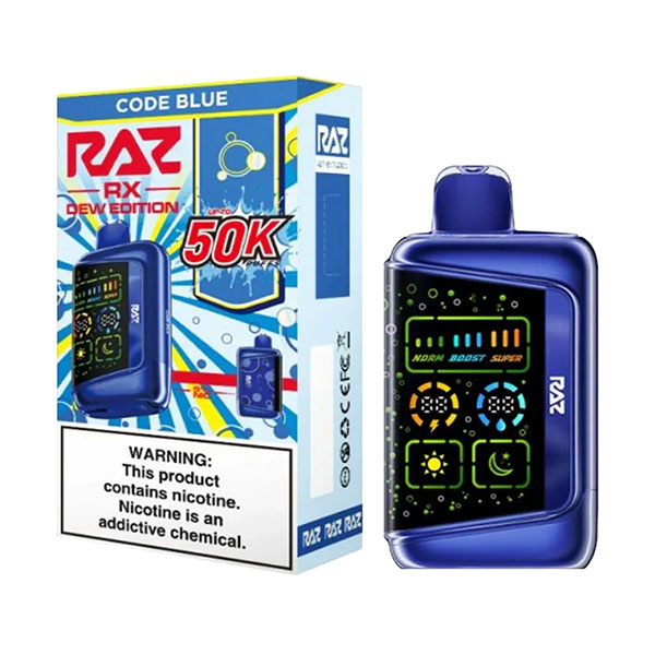 raz rx dew edition 50k puff code blue.jpg raz rx dew edition 50k puff code blue.jpg