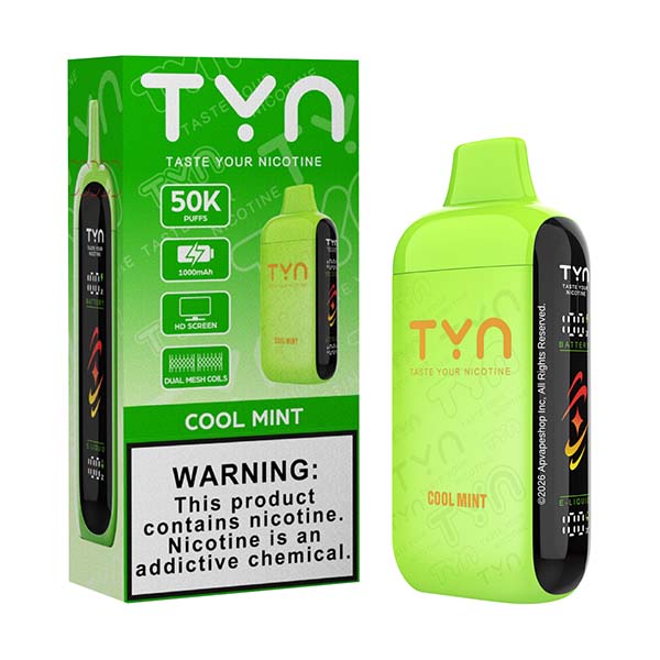 tyn 50k puff disposable cool mint.jpg tyn 50k puff disposable cool mint.jpg