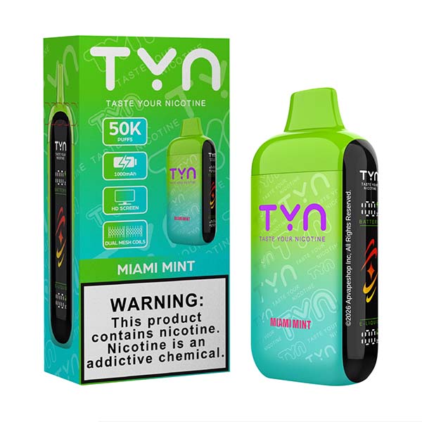 tyn 50k puff disposable miami mint.jpg tyn 50k puff disposable miami mint.jpg