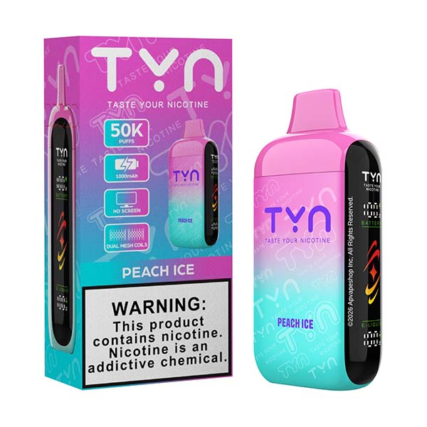 tyn 50k puff disposable peach ice.jpg tyn 50k puff disposable peach ice.jpg