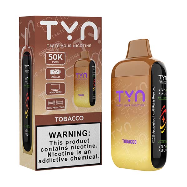 tyn 50k puff disposable tobacco.jpg tyn 50k puff disposable tobacco.jpg